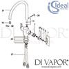 Ideal Standard Silver Sink Mixer Kitchen Tap Spare Parts